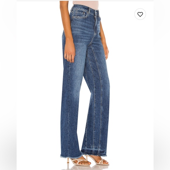 Revolve Free People Relaxed Straight Slouch Jeans - Picture 3 of 4